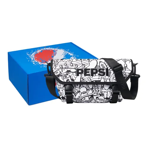 pepsi Сумки кросс-боди Черный/Белый Унисекс