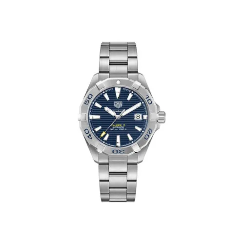 TAG HEUER Автоматический Механический Movement Мужские Часы Aquaracer Collection 41 мм Синие