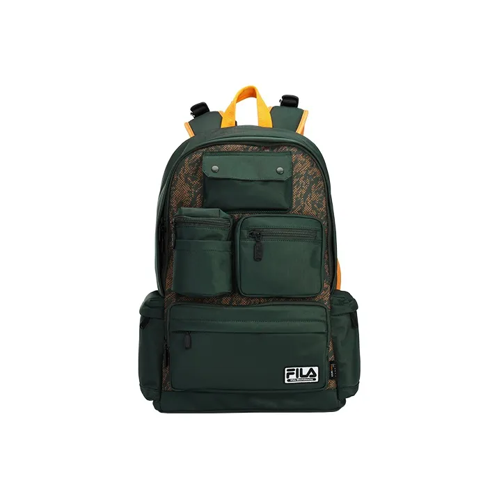 FILA FUSION WM White Mountain Collaboration Fabric Backpack Regular Unisex Dense Jasper