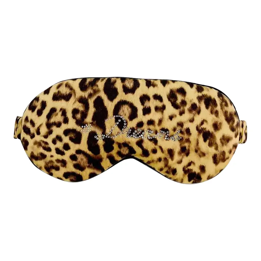 SILKY MIRACLE Eye Masks Unisex Leopard Print Eye Mask