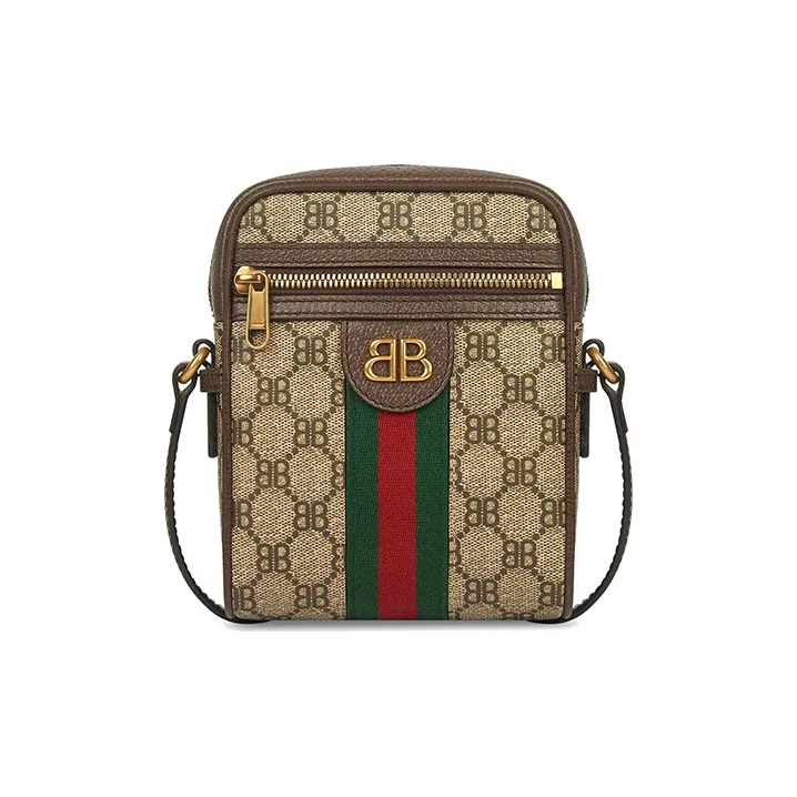 GUCCI X Balenciaga The Hacker Project Shoulder Zip Bag