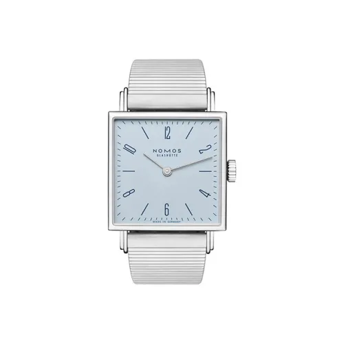 NOMOS Ручной Механический Movement Женские Часы 27,5мм*27,5мм Синий