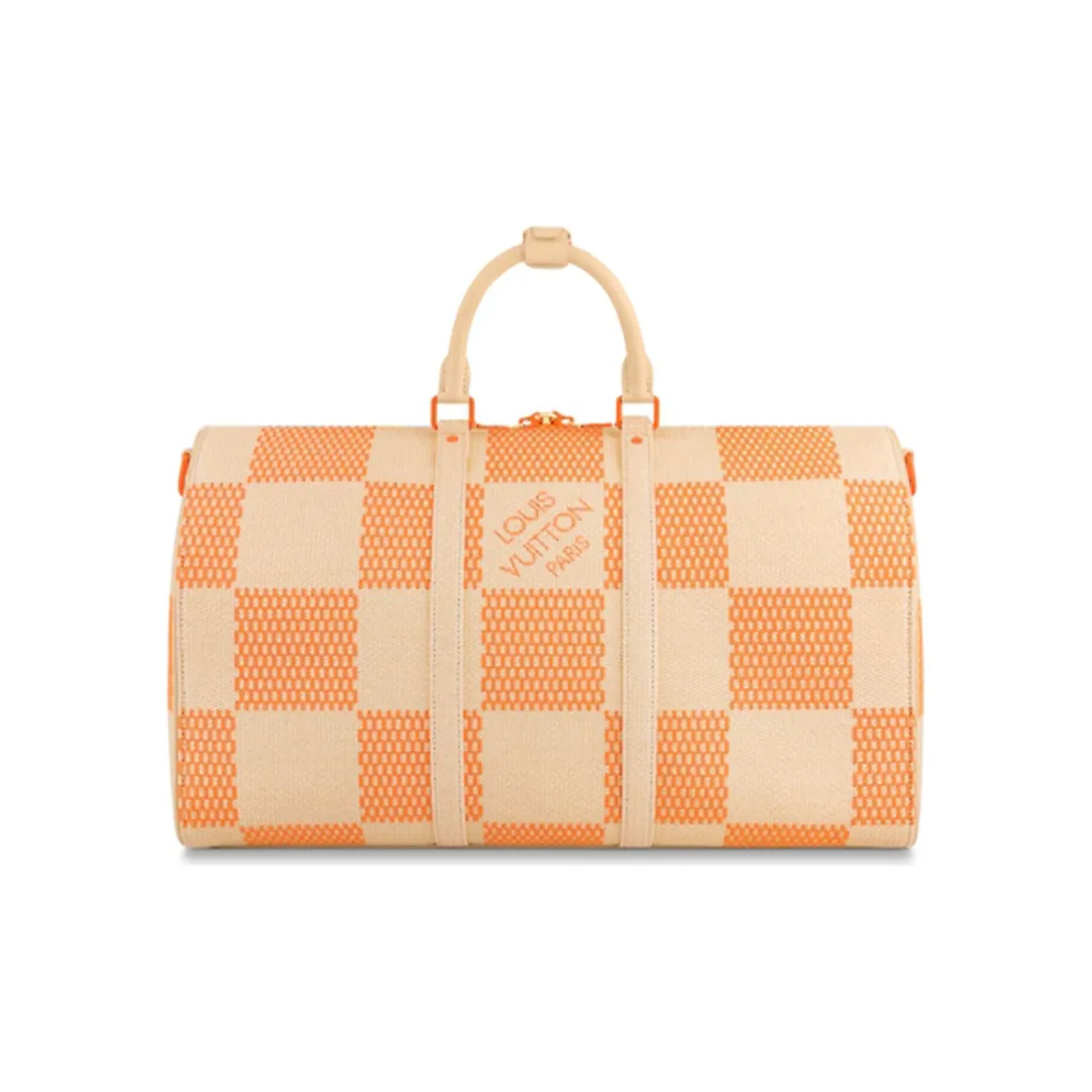 LOUIS VUITTON Keepall Bandouliere 50 Orange