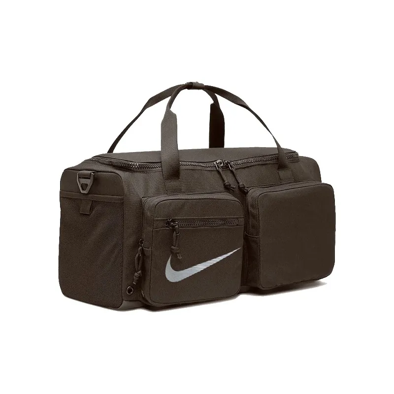 Nike Полиэстер Портативный Через плечо Баскетбольная Сумка Путешественная Сумка Спортивная Сумка Большая Унисекс Dark Wood Умбра