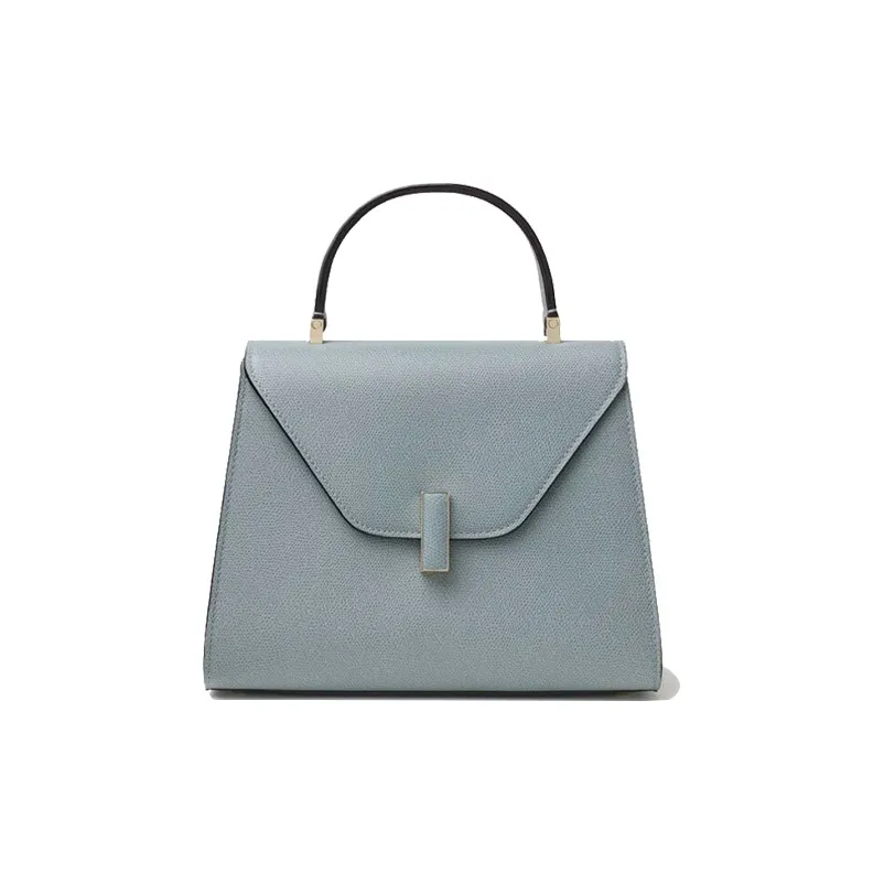 Valextra Iside Calfskin Shoulder Bag, Crossbody Bag, Handbag Women's Blue