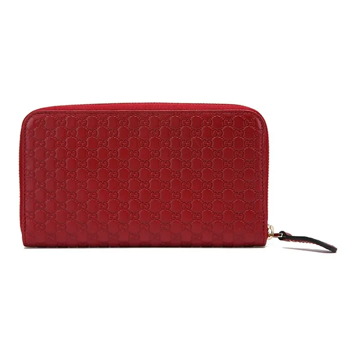 GUCCI Кожа Кошелек Женские Красный