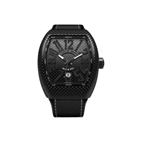 FRANCK MULLER Автоматический Механический Movement Мужские YACHTING VANGUARD Часы 44mm*53,7mm Черные