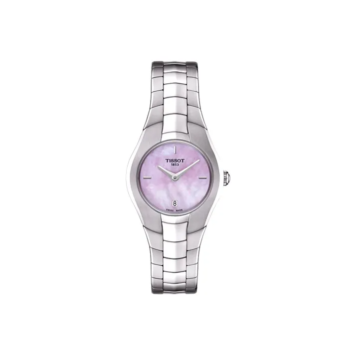 Tissot Quartz Movement Женские T Lady Collection Часы 25,9 мм Жемчужная раковина Цвет