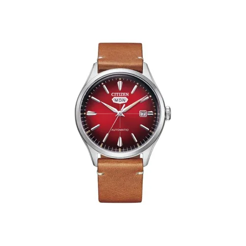 CITIZEN Механический Движение Мужские Часы 40mm*13mm Красный