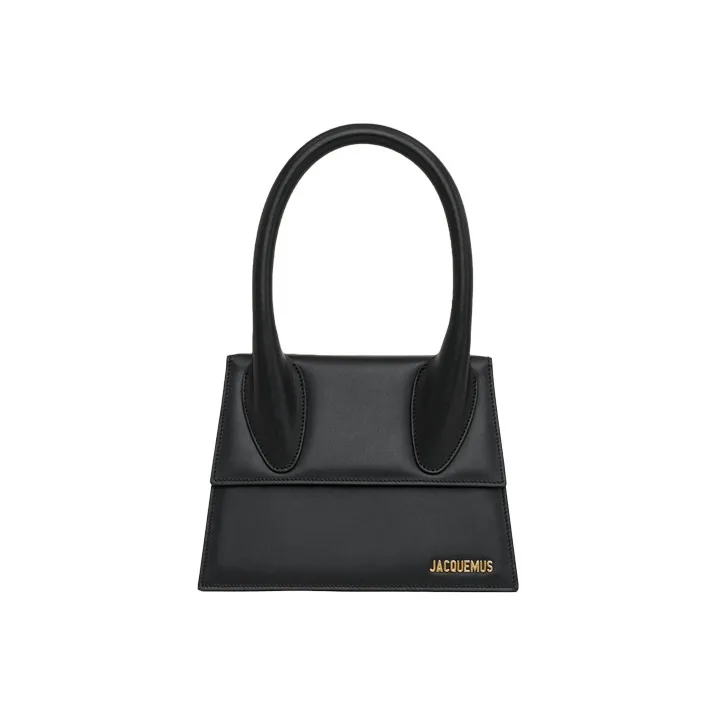 Jacquemus LE GRAND CHIQUITO Leather Handbag Handbag Women's Black
