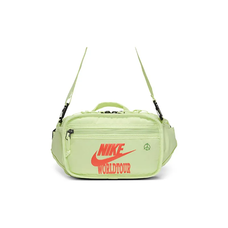 Nike Fabric Shoulder Bag, Crossbody Bag Regular Unisex Light Lemon