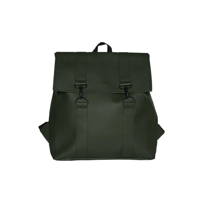 Rains PU Backpack Regular Unisex Green
