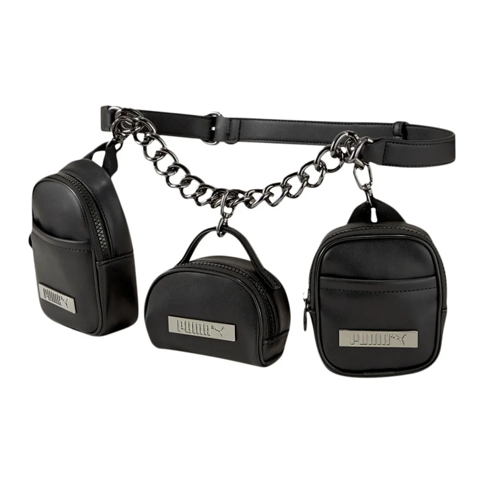 PUMA Artificial Leather Wallet Standard Women's Black