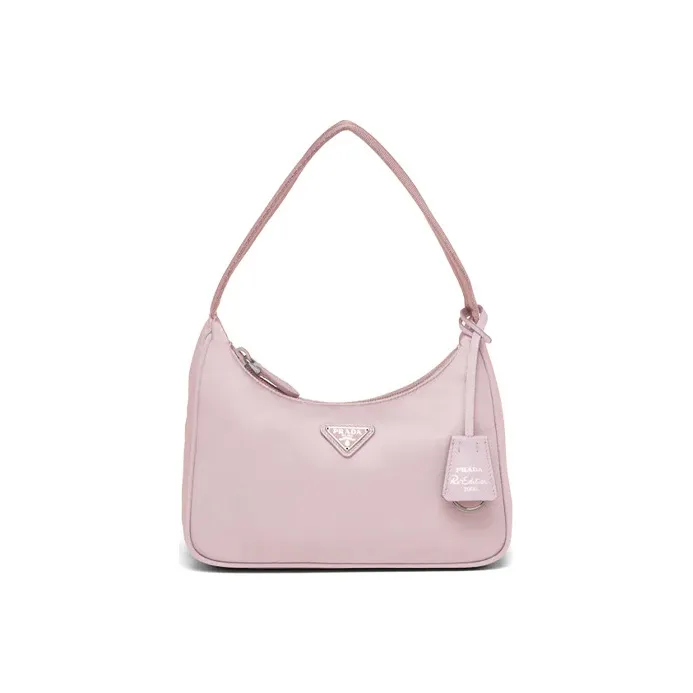 PRADA Re Edition Fabric Shoulder Bag Handbags Shoulder Bags Women's Pink