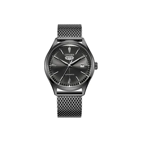 CITIZEN Механические Мужские Часы Movement 40mm*13mm Черные