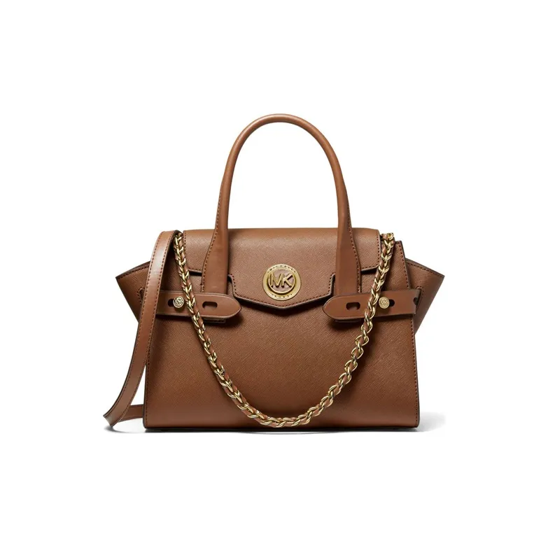 MICHAEL KORS MICHAEL KORS Handbag Collection Carmen Коровья кожа Одно плечо Ручная сумка Сумка через плечо Маленькая Женская Коричневая