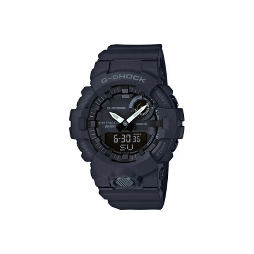 CASIO г Shock г Squad Коллекция Кварцевый механизм Смола Ремень Часы Мужские Черный циферблат GBA 800 1APRD
