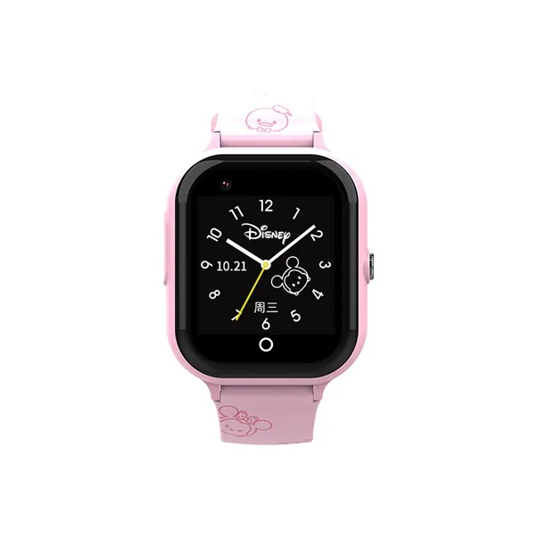 Disney Pine Nut Электронный Механизм Резиновый Ремешок Часы Детские Черный Циферблат