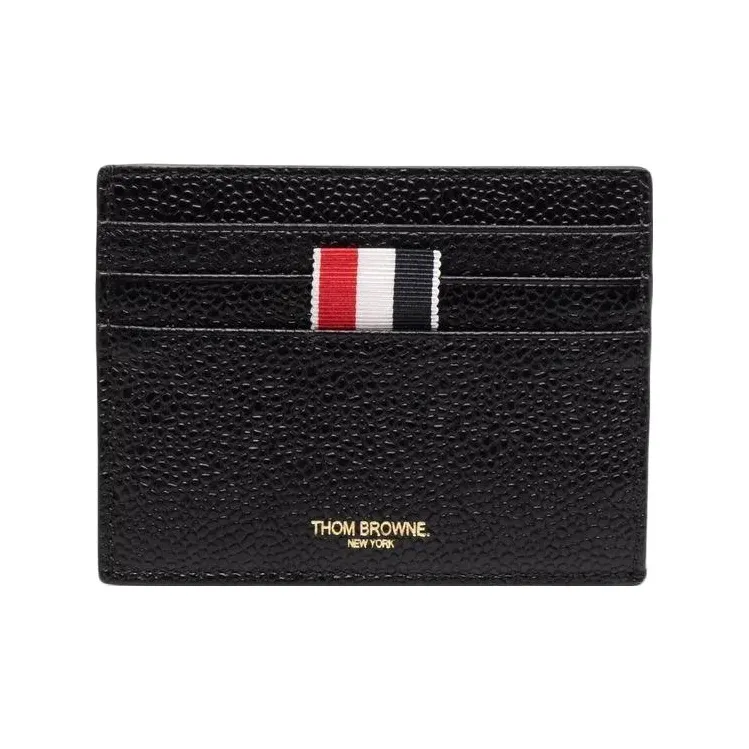 THOM BROWNE· Calfskin Wallet Men's Black