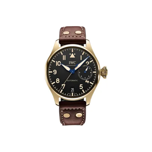 IWC Автоматический Механический Movement Мужские Часы Pilot Collection 46,2 мм Черные