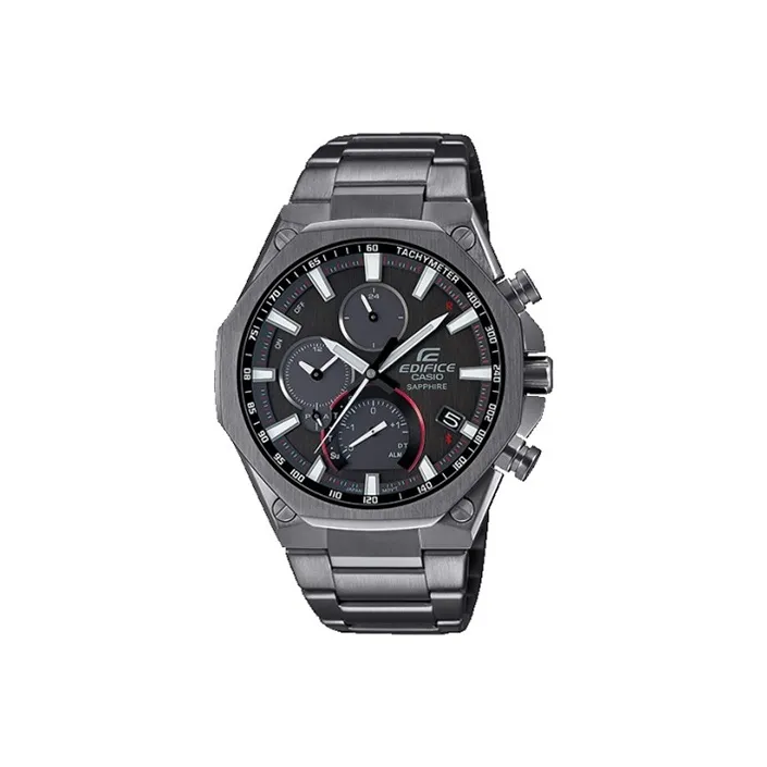 CASIO EDIFICE Collection Кварцевый механизм нержавеющая сталь ремешок мужские часы серый циферблат