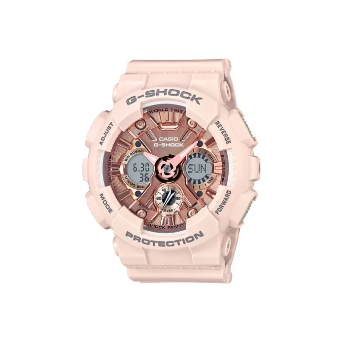 CASIO Коробка Доступна для Покупки Кварцевый Механизм Смольный Ремешок Часы Женские Часы Золотой Циферблат