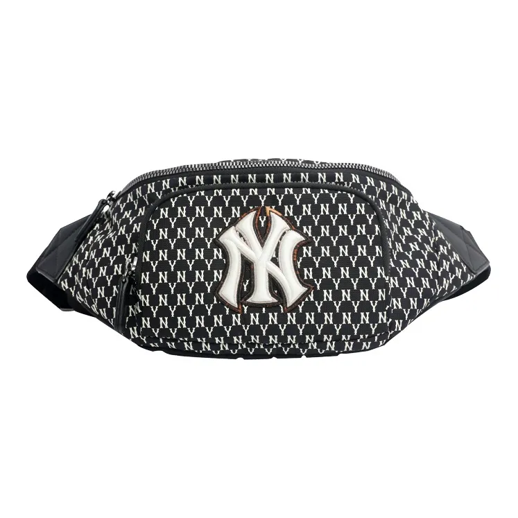 MLB MONOGRAM Коллекция Полиамид Одно Плечо Сумка через плечо Слинг-сумка Сумка на пояс Стандартная Унисекс Черный