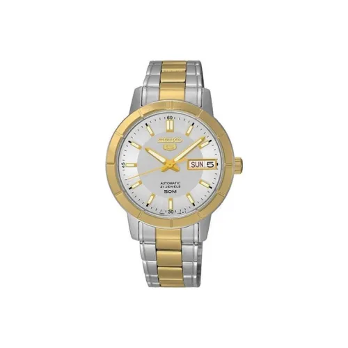 SEIKO Автоматический Механический Movement Женские Часы 34 мм Серебряные