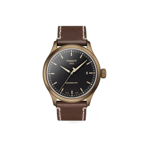 Tissot Автоматический Механический Movement Мужские Часы XL Series 43 мм Черные