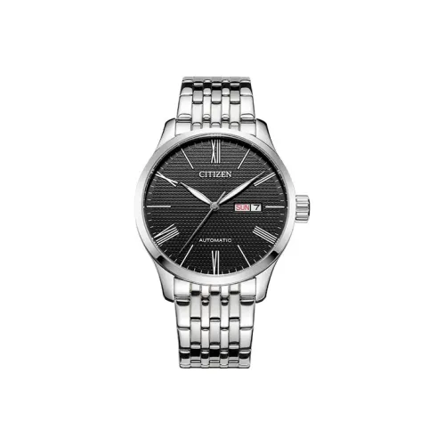 CITIZEN Механический Movement Мужская Механическая Серийная Часы 40mm*11mm Черные