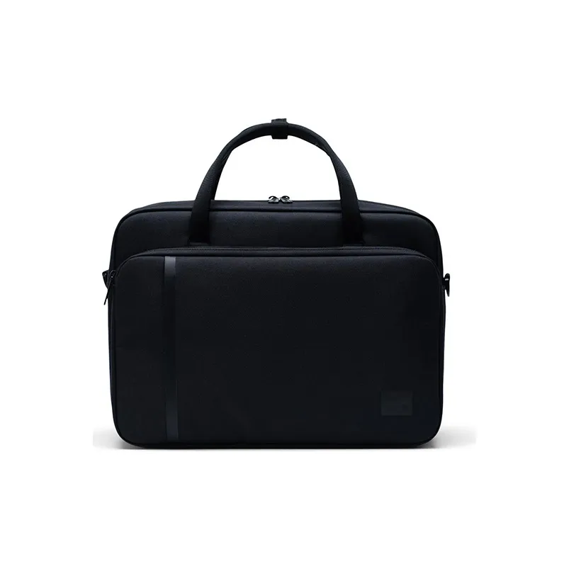 Herschel Polyester Shoulder Bag, Crossbody Bag, Handbag Tubas Unisex Classic Black