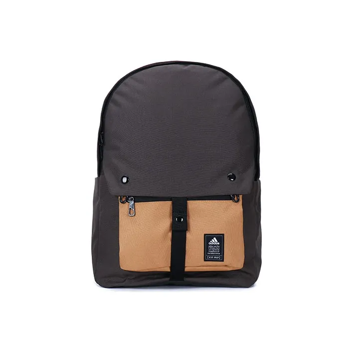 Adidas Полиэстер Рюкзак Стандартный Унисекс Черный и Умбра