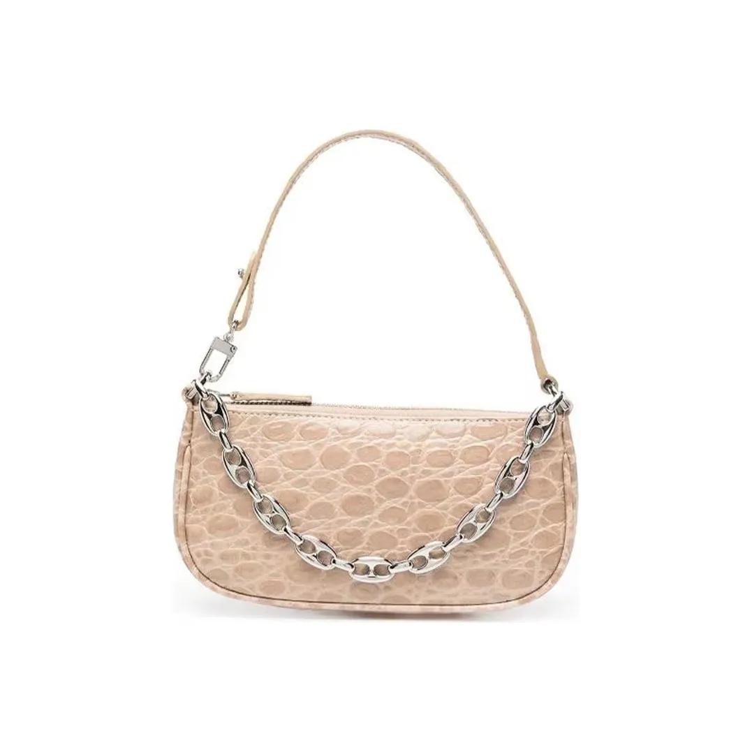 By Far Mini Rachel Сумка через плечо из кожи сумка сумка на плечо женская бежевая
