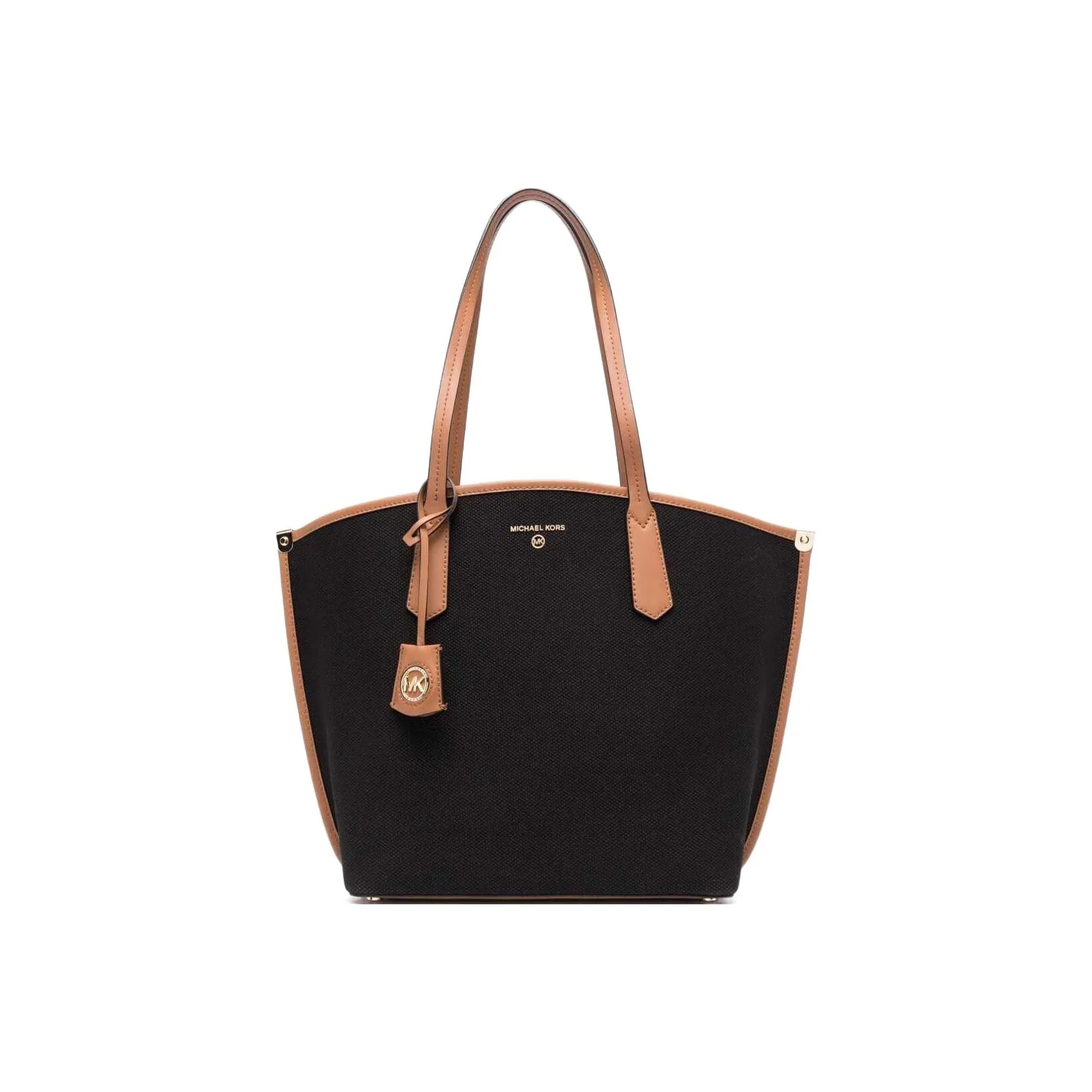 MICHAEL KORS Хлопок Тоут Сумка Сумка для покупок Сумка Сумка через плечо Большая Женская Черная