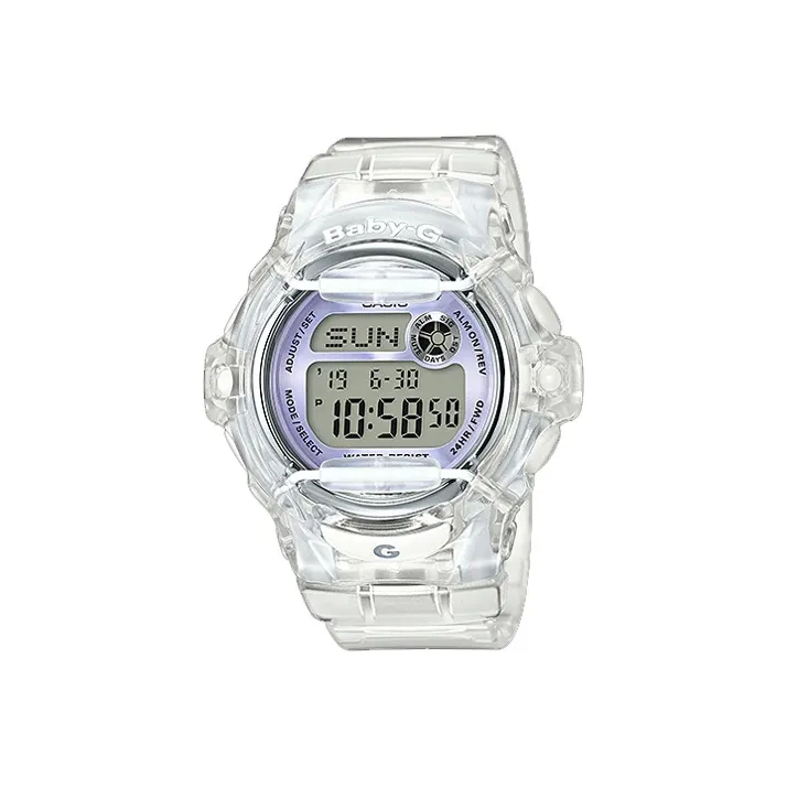 CASIO Малыш G Коллекция Кварцевый Механизм Часы Женские Фиолетовый Циферблат