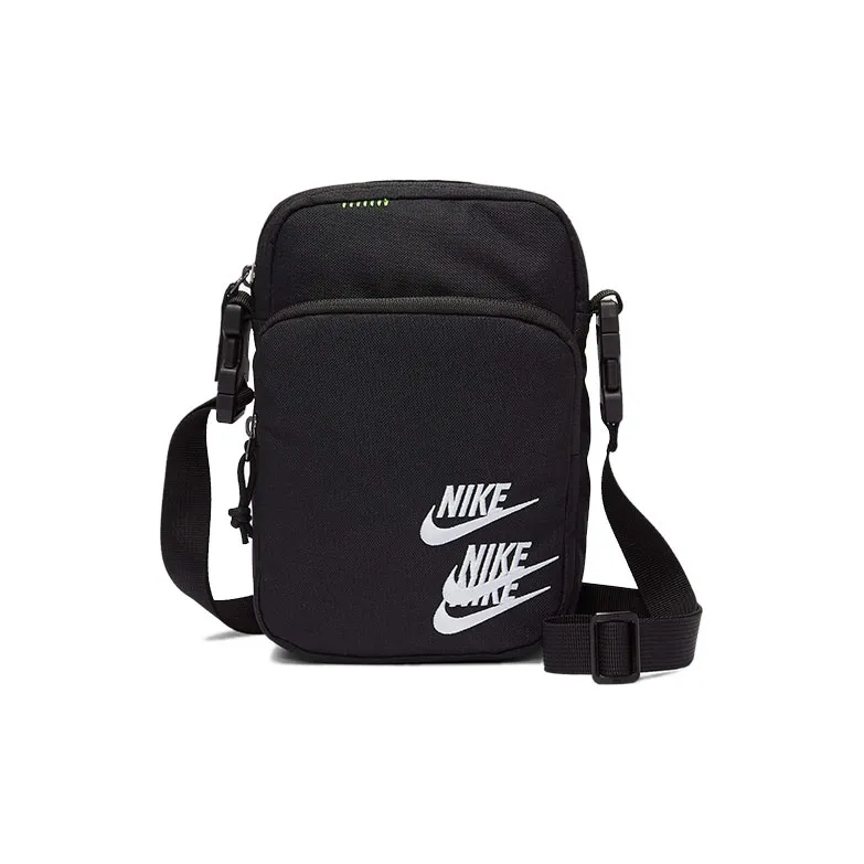 Nike Fabric Shoulder Bag, Crossbody Bag Unisex Black