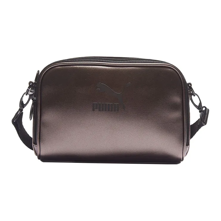 PUMA Artificial Leather Crossbody Bag, Shoulder Bag Unisex Metallic