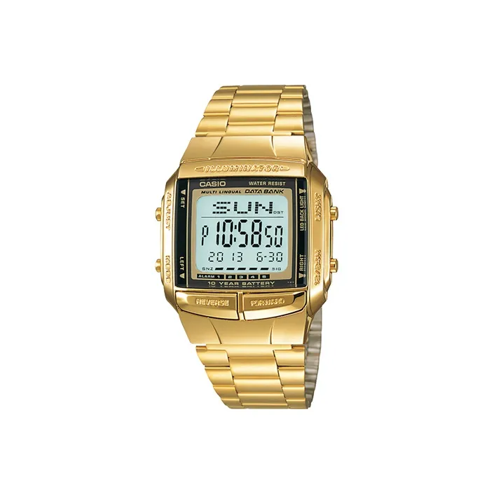 CASIO YOUTH Collection Металл Small Block Кварцевый механизм Часы Мужские Серый циферблат