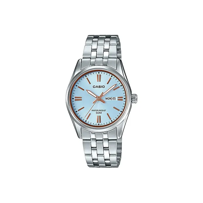 CASIO Кварцевый Movement Женские Standard Series Часы Синие