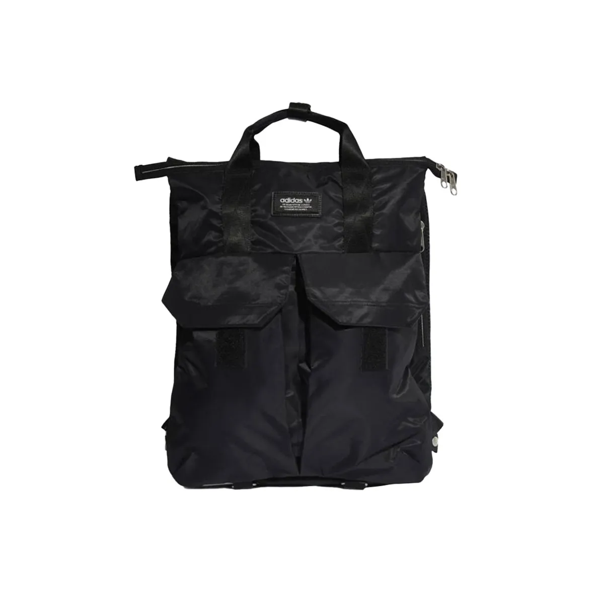 Adidas Originals Полиэстер Рюкзак Стандартный Унисекс Чисто Черный