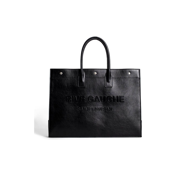 トートバッグ Saint Laurent SS23 BAG RIVE GAUCHE SMALL (743153 FABXI1000) Saint Laurent Rive Gauche Tote Bag | Neutrals | FARFETCH