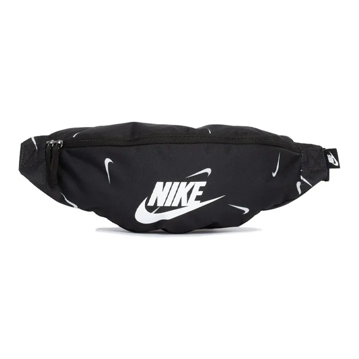 nike Heritage Полиэстер Сумка через плечо Слинг-сумка Сумка на пояс Стандартная Унисекс Черный