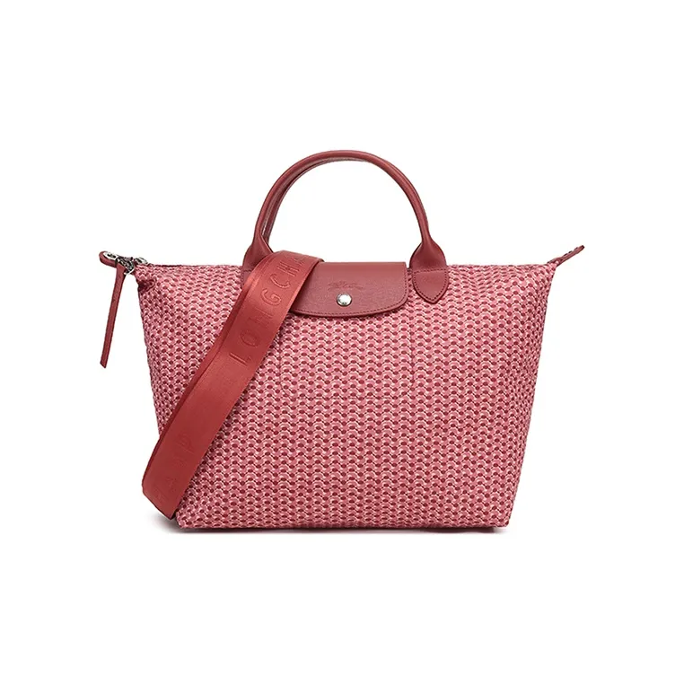 LONGCHAMP Ткань Одно плечо Сумка Женская Антиквар Розовый