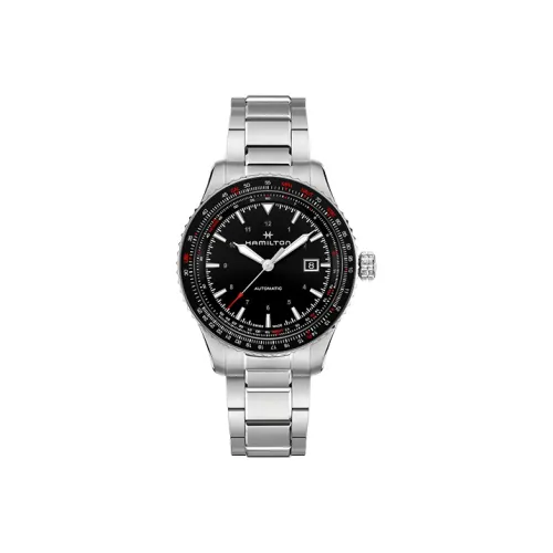 Hamilton Автоматический Механический Movement Мужские Часы 42 мм Черные