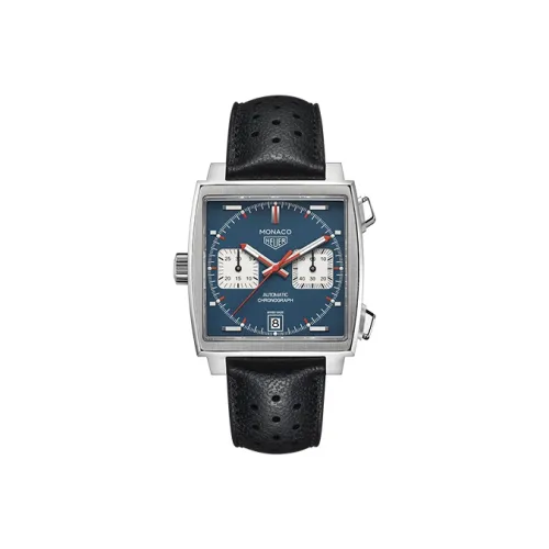 TAG HEUER Автоматический Механический Movement Мужские Часы Monaco Collection 39 мм Синие