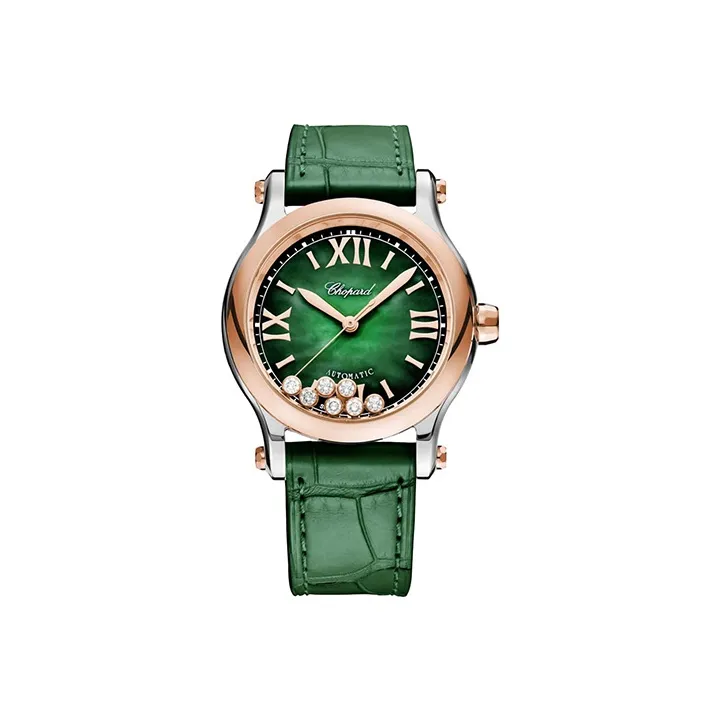 CHOPARD HAPPY SPORT Collection Automatic Mechanical Movement Women's Watch Watch 36mm Green Dial