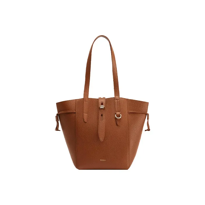 Furla Net Logo Printed Tote Bag