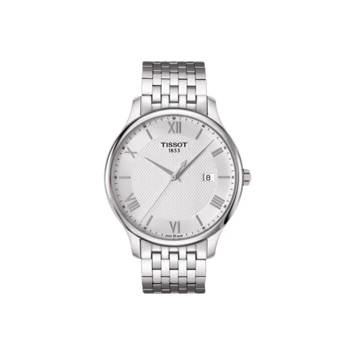 TISSOT Junya Collection Кварцевый механизм Мужские часы Часы 42 мм Серебристый циферблат Корпус из нержавеющей стали