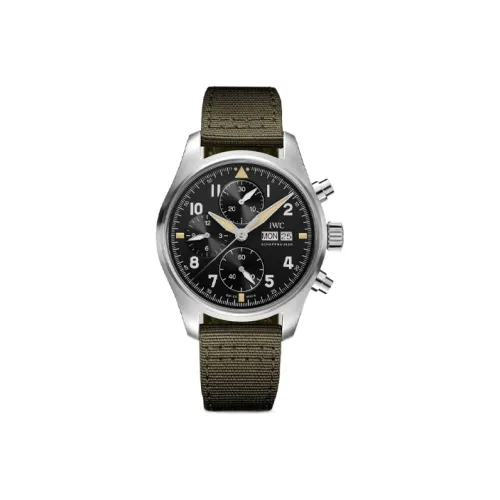 IWC Автоматический Механический Movement Мужские Часы Pilot Collection 41mm*15,3mm Черные