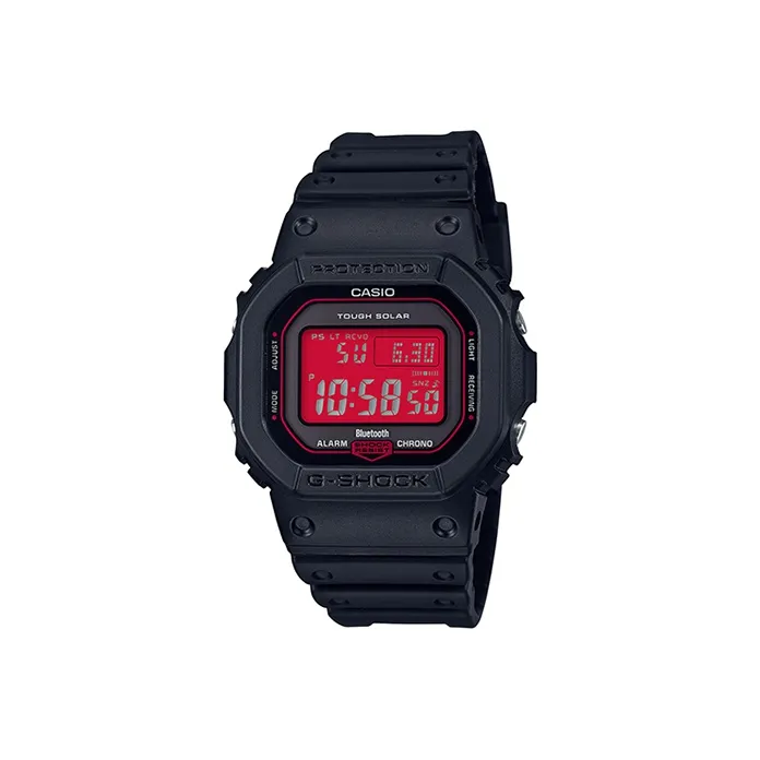 CASIO Солнечный Кварцевый Механизм Часы Мужские Черный Циферблат